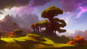 Enchanted Forest Landscape