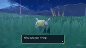 Evolving Dunsparce