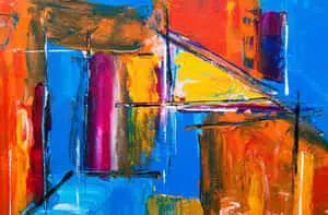 Expressionist Landscape Painting