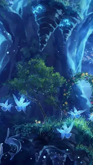 Fantasy modernism - a fairy aesthetic background for your desktop