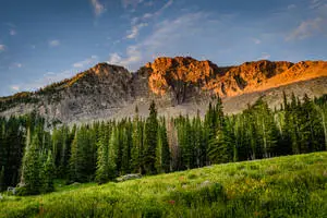 Fantastic Mountain Iphone Background