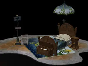 Fantasy Bedroom Concept Art