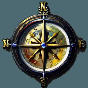 Fantasy Compass PNG uvy