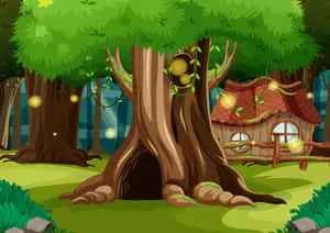 Fantasy Forest Background