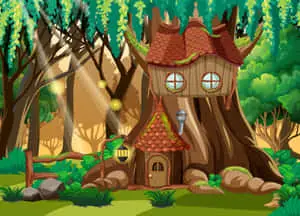 Fantasy Forest Background