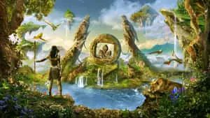 Fantasy Island background
