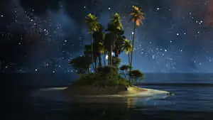 Majestic Scenery of Fantasy Island