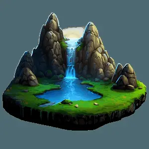 Fantasy Landscape PNG leq