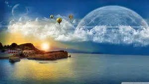 Fantasy World Crescent Moon