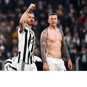 Federico Bernardeschi And Teammate Danilo