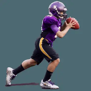 Flag Football Quarterback PNG ndq96