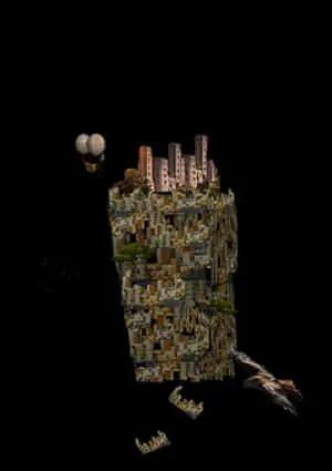 Floating_ Cityscape_ Fantasy