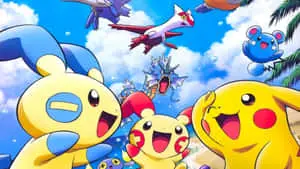 Funny Pokemon Species Flying Picture
