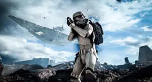 A Star Wars Inspired Scene from the Galactic Empire