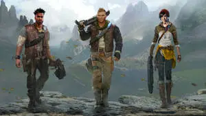 Unbreakable Bond in Battle - JD, Del, and Kait of Gears of War 4