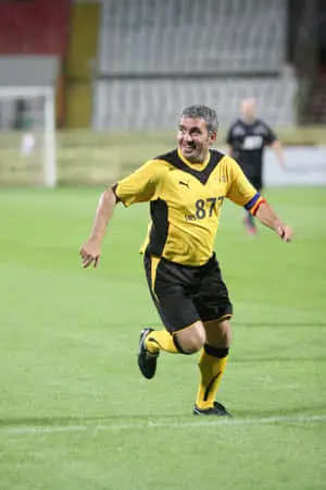 Gheorghe Hagi Charity Game Against Hamburg