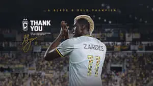 Gyasi Zardes Thank You Note