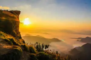 Enjoy the beauty of tranquil hills