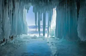 Icy Winter Landscape 