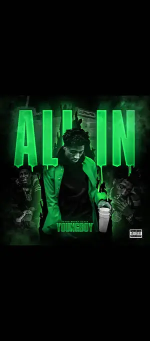 Illuminating Green For Nba Youngboy Logo