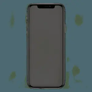 iPhone 11 Front View Template PNG 82