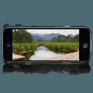 iPhone Landscape Photo Focus PNG gvx1