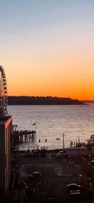 "Watch the cityscape of Seattle from your Iphone X"