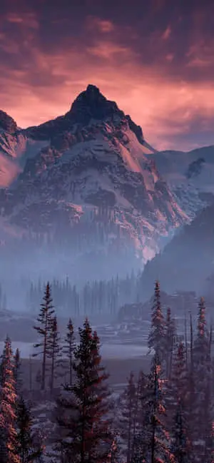 IPhones XS Max Snow Mountain Landscape