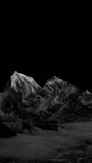 Jagged Mountain Oled iPhone