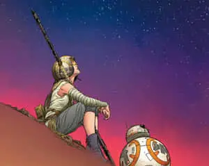 Awe-inspiring Landscape of Jakku