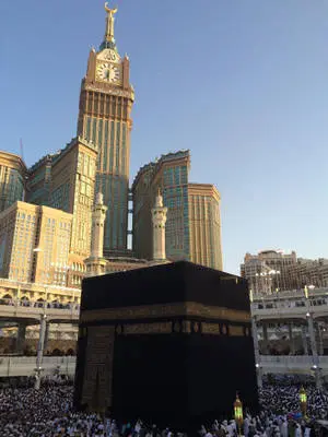 Majestic View of Kaaba in Makkah, 4K HD