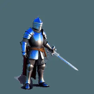 Knights in Moonlight PNG fox