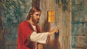 Knocking On Door Jesus Desktop