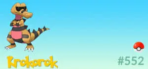 Krokorok And Pokemon Ball