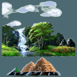 Landscape Art PNG 84