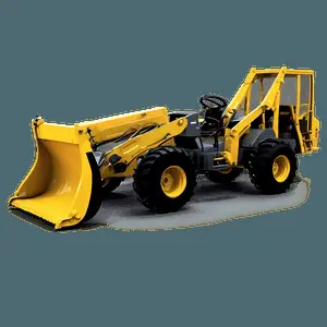 Landscape Backhoe PNG 06272024