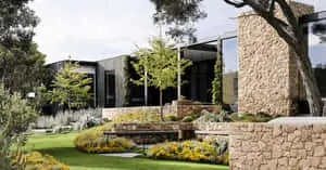  Caption: Elegant Landscape Design Transformation 