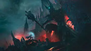 Lord Of The Rings Landscape Morgoth 