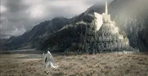 Lord Of The Rings Landscape White Horse