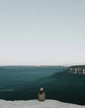 Man On A Cliff Indie Phone