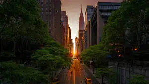 Manhattanhenge Nyc Aesthetic