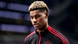 Marcus Rashford Black Red Jacket 