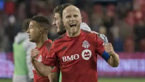 Michael Bradley Looks Happy