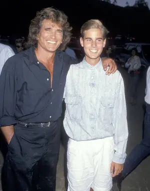 Michael Landon And Christopher Landon