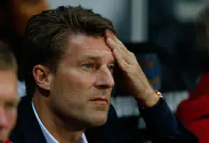 Michael Laudrup During Swansea City Game