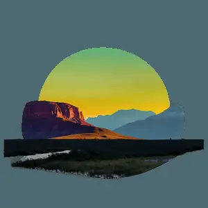 Minimalist Landscape Photography PNG itt69