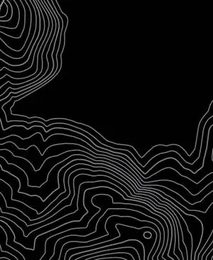Monochrome Topography Map