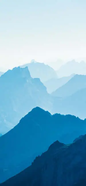 Majestic Mountain Landscape on iPhone Background