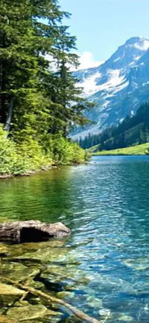 Captivating Mountain iPhone Background