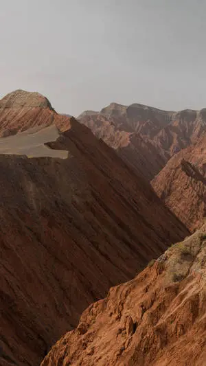 Mountain Landscape Brown Iphone